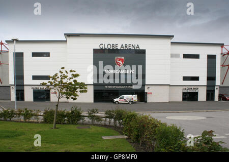 Morecambe, UK. 2e septembre 2016. Morecambe F C ont annoncé que d'affaires brésilien Diego Lemos a acquis une part majoritaire dans Morecambe F C Ltd sous réserve de consentement EFL. Crédit : David Billinge/Alamy Live News Banque D'Images