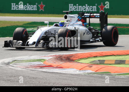 Monza, Italie. 06Th Sep 2016. Formula 1 Grand prix d'Italie, journée de qualification. Martini Racing, Williams - Felipe Massa : Action Crédit Plus Sport/Alamy Live News Banque D'Images