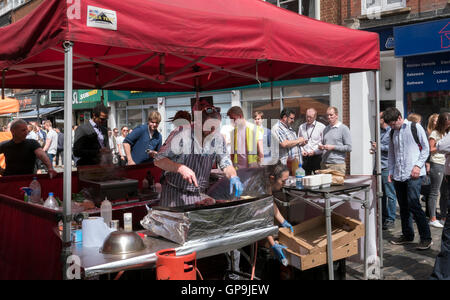 Marché de masse Strutton Victoria Londres Banque D'Images