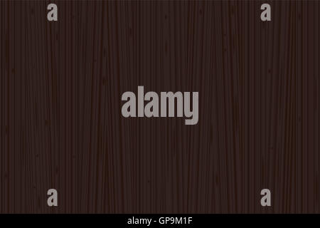 Motif de fond bois brun foncé - illustration. Banque D'Images