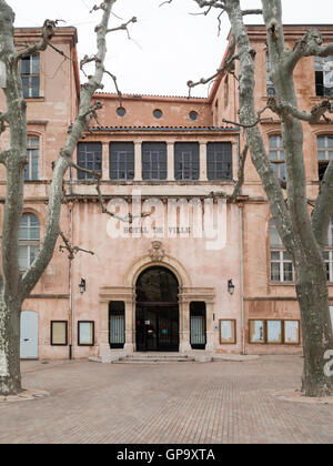 Marseille l'Hôtel de Ville Banque D'Images