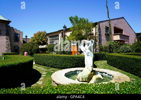 Le jardin d'Peju Province Winery.Rutherford, Napa Valley, Californie du Nord, USA Banque D'Images