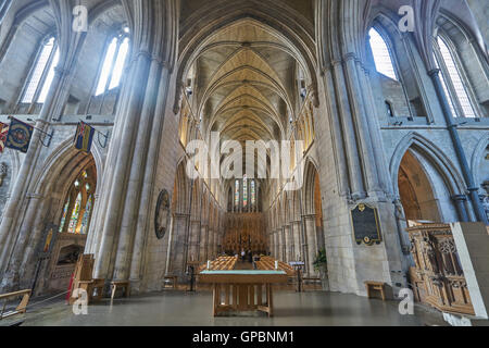 Intérieur de la cathédrale Southwalk, Londres Banque D'Images