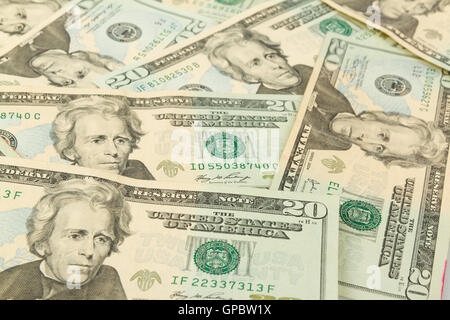 Raccordable de façon transparente et reproductible 5 dollar bills Banque D'Images