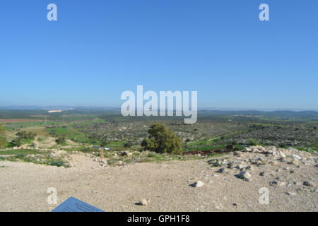 Gath, tel Zafit, Gath des Philistins, Israël Banque D'Images