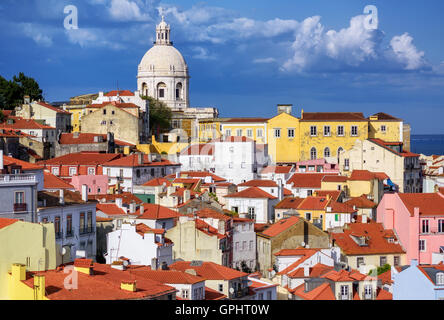 Alfama, Lisbonne, Portugal Banque D'Images