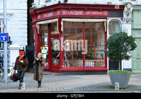 London, UK, 14/01/2016, Daquise restaurant polonais dans la visite de Christine& Keele Roman Polanski. Banque D'Images