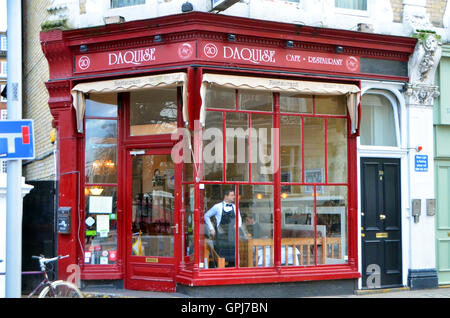 London, UK, 14/01/2016, Daquise restaurant polonais dans la visite de Christine& Keele Roman Polanski. Banque D'Images