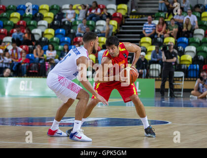 Londres, Royaume-Uni. 3ème. Septembre, 2016. Jouer à l'équipe Go Macédoine Parc Olympique, Londres, Royaume-Uni. copyright Carol Moir/Alamy Live News. Banque D'Images