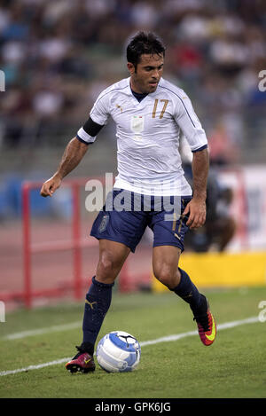 Bari, Italie. Du 1er septembre 2016. Eder (ITA) Football/Football : match amical entre l'Italie 1-3 France au Stadio San Nicola de Bari, Italie . © Maurizio Borsari/AFLO/Alamy Live News Banque D'Images