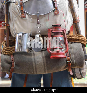 Sacramento, Californie, USA. 4 septembre 2016. Interprète à l'or du Klondike Days dans Old Sacramento. Le festival se déroule à travers la fête du travail chaque année et comprend des expositions, des artistes et des activités liées à la ruée vers l'or en Californie Crédit : AlessandraRC/Alamy Live News Banque D'Images