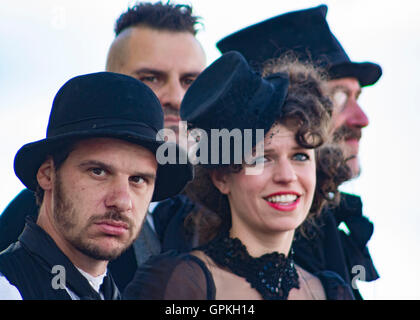 Hull, Royaume-Uni. Le 4 septembre, 2016. l'errance orquestra, Hull freedom festival, UK, 4 septembre 2016, crédit : Matthieu appleyard/Alamy live news Banque D'Images