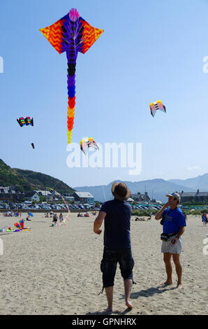 Barmouth Kite Festival North Wales Banque D'Images