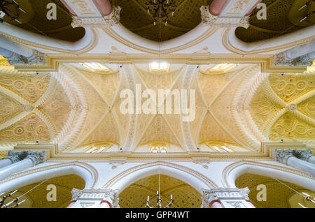 Plafond de la cathédrale de Palerme, Santa Maria Assunta, Chiesa Madre. Sicile, Italie. Banque D'Images