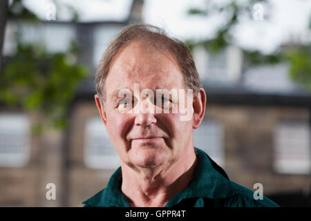 Michael Morpurgo, OBE, FRSL, FKC, DL, l'auteur anglais, poète, dramaturge et librettiste, à l'Edinburgh International Book Festival. Edimbourg, Ecosse. 20 août 2016 Banque D'Images