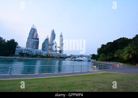 Marina Bay Sands, Singapour Banque D'Images