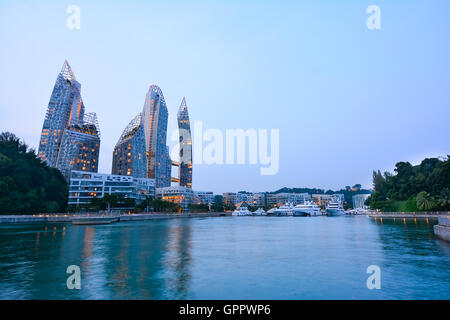 Marina Bay Sands, Singapour Banque D'Images