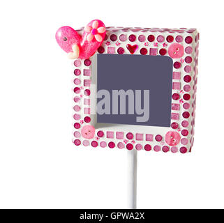 Cadre. J'ai fait moi-même cadre. Banque D'Images