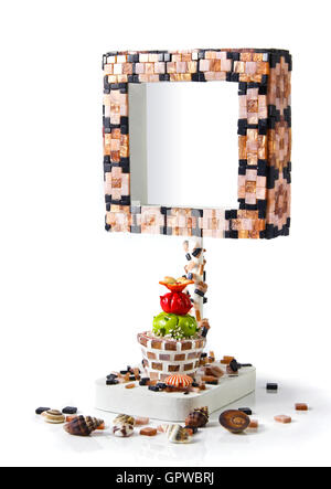 Cadre. J'ai fait moi-même cadre. Cadre. J'ai fait moi-même cadre. Banque D'Images