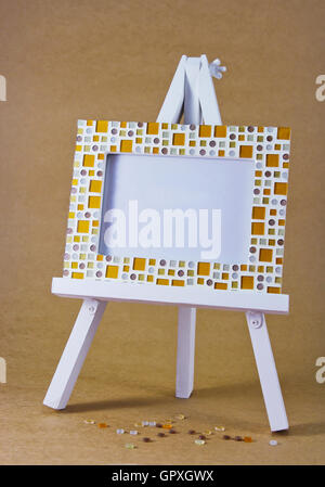 Cadre. J'ai fait moi-même cadre. Banque D'Images