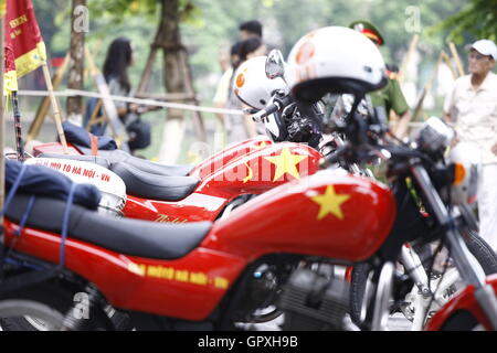 HANOI, VIETNAM - 2 SEPTEMBRE : Le Tournoi International Cycling VTV â ? ? Hoa Sen Cup 2016 tonne le 2 septembre 2016 à Hanoi, V Banque D'Images