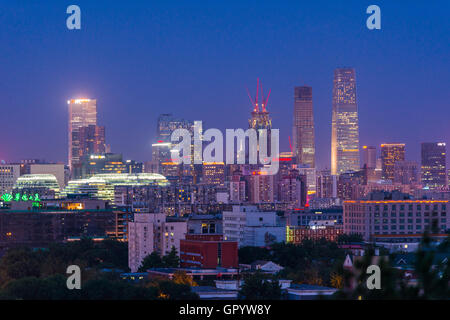 Paysage urbain de Beijing Chine Banque D'Images