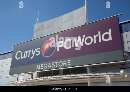 Pc world currys megastore Banque D'Images