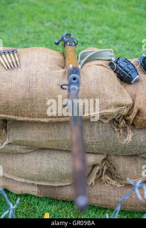 , Lee Enfield MK 1 WW1 rifle Banque D'Images