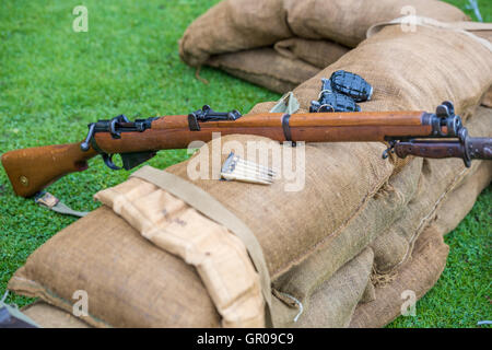 , Lee Enfield MK 1 WW1 rifle Banque D'Images