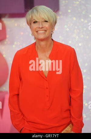 Londres, Royaume-Uni. 12Th Mar, 2016. Emma Thompson assiste à la première mondiale de 'Bridget Jones's Baby' à Odéon Leciester Square. Credit : Ferdaus Shamim/ZUMA/Alamy Fil Live News Banque D'Images