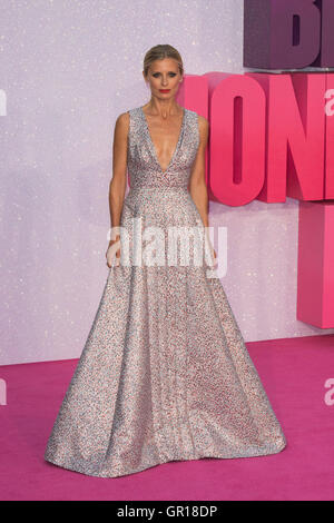 Londres, Royaume-Uni. 5 septembre 2016. Laura Bailey. Tapis Rouge VIP arrivés pour la première mondiale du film de Bridget Jones bébé dans Leicester Square, Londres. Credit : Bettina Strenske/Alamy Live News Banque D'Images