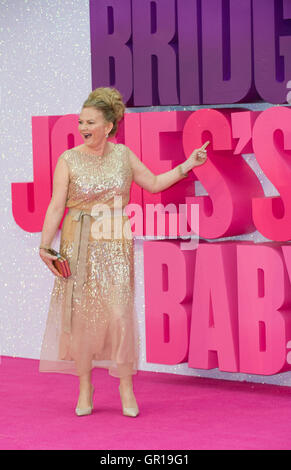 Londres, Royaume-Uni. 5 Septembre, 2016. Sharon Maguire arrive pour la première mondiale de 'Bridget Jones's Baby' à l'Odeon Leicester Square le 5 septembre 2016 à Londres, en Angleterre. Crédit : Gary Mitchell/Alamy Live News Banque D'Images