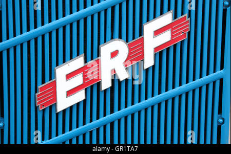 Logo de camion ERF Banque D'Images