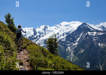 Les Houches Banque D'Images