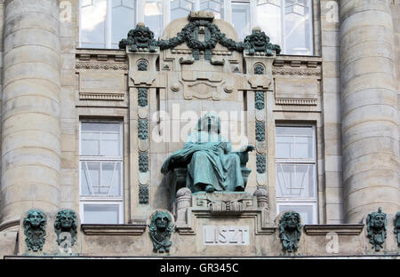 L'Université de Budapest Liste Franz Banque D'Images