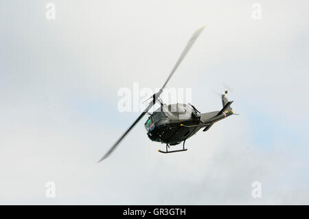 Bell UH-1 Iroquois (connu sous le nom de "hélicoptère Huey'), largement utilisé pendant la guerre du Vietnam. Banque D'Images