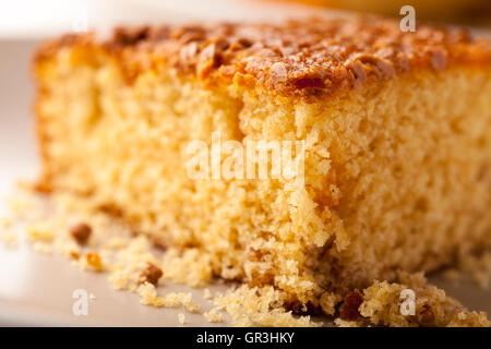 Golden Syrup Sponge Cake Banque D'Images