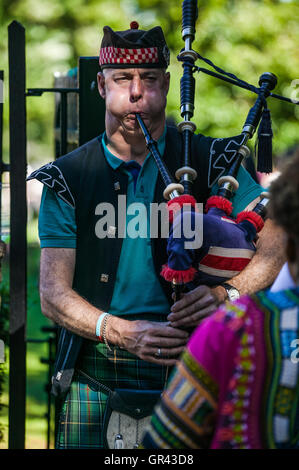 Leeds West Indian Carnival 2016,49ème anniversaire de Leeds carnival Banque D'Images