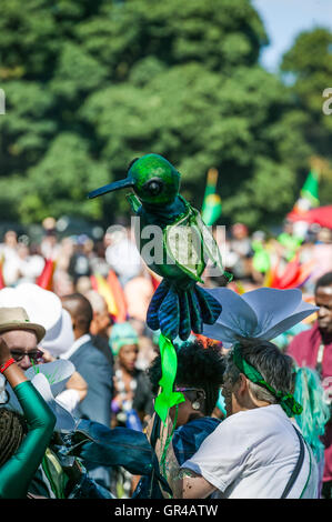 Leeds West Indian Carnaval 2016, 49e anniversaire du carnaval de Leeds Banque D'Images