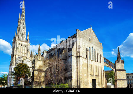 Cathédrale Saint André (11th-15th c.), Bordeaux, France Banque D'Images