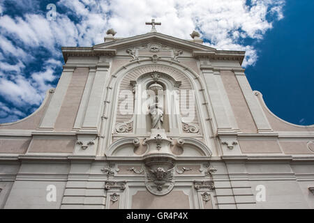 Façade de l'Église Saint-Ferréol les Augustins Marseille dans l'église Banque D'Images