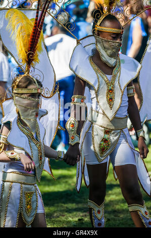 Leeds West Indian Carnaval 2016, 49e anniversaire du carnaval de Leeds Banque D'Images