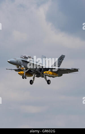 L'Armée de l'air espagnole (Ejército del Aire) McDonnell Douglas EF-18B Hornet Banque D'Images