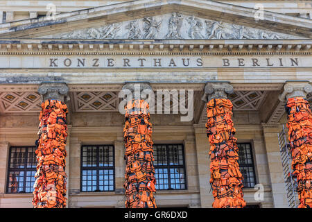 Gilets au Konzerthaus de Berlin Banque D'Images