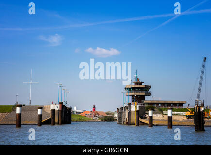 Harbor à Büsum Banque D'Images