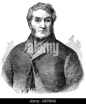 L'amiral Sir James Whitley Deans GCB (Dundas 4 Décembre 1785 - 3 octobre 1862) était un officier de la Royal Navy. Il a également servi comme membre du parti whig du Parlement et devient le premier seigneur de la Marine en juillet 1847. Il fut nommé commandant en chef en Méditerranée en 1852 et a dirigé toutes les opérations navales dans la mer Noire, y compris le bombardement de Sébastopol en octobre 1854 pendant la guerre de Crimée. Banque D'Images