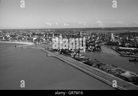 Bremerhaven 1971 P.C. Banque D'Images