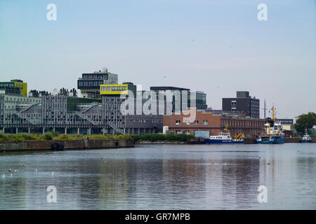 Port de pêche de Bremerhaven Banque D'Images