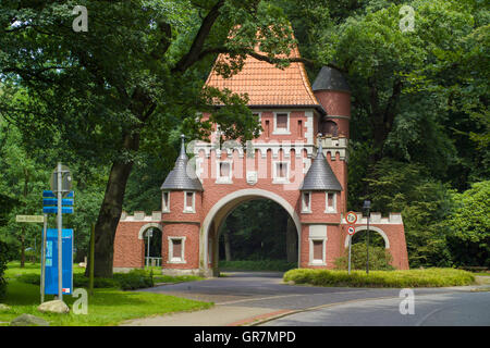 Park Gate Bremerhaven Banque D'Images