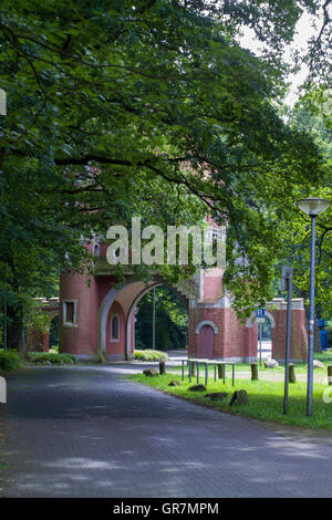 Park Gate Bremerhaven Banque D'Images